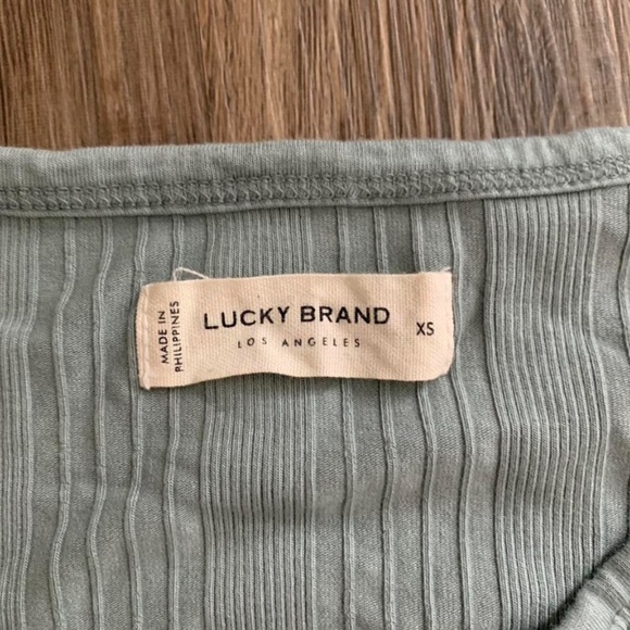 LuckyBrand Blouse/Long sleeve - Picture 5 of 6